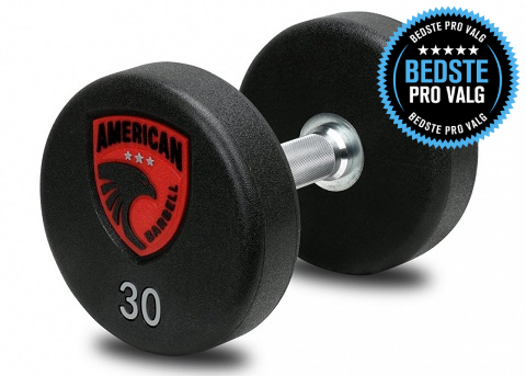 American Barbell Pro Håndvægtsæt 2 - 20 kg & 22 - 40 kg (Bedste Pro valg)