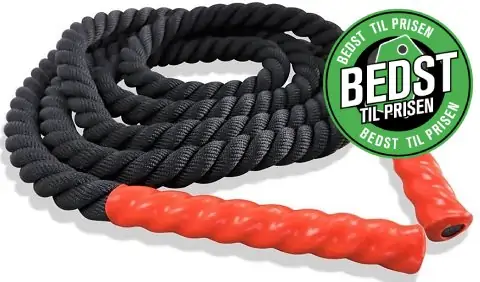 Odin battle rope - 5 m, 10 m & 15 m (Bedst til prisen)