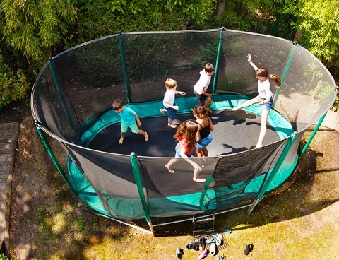Fordele ved store trampoliner